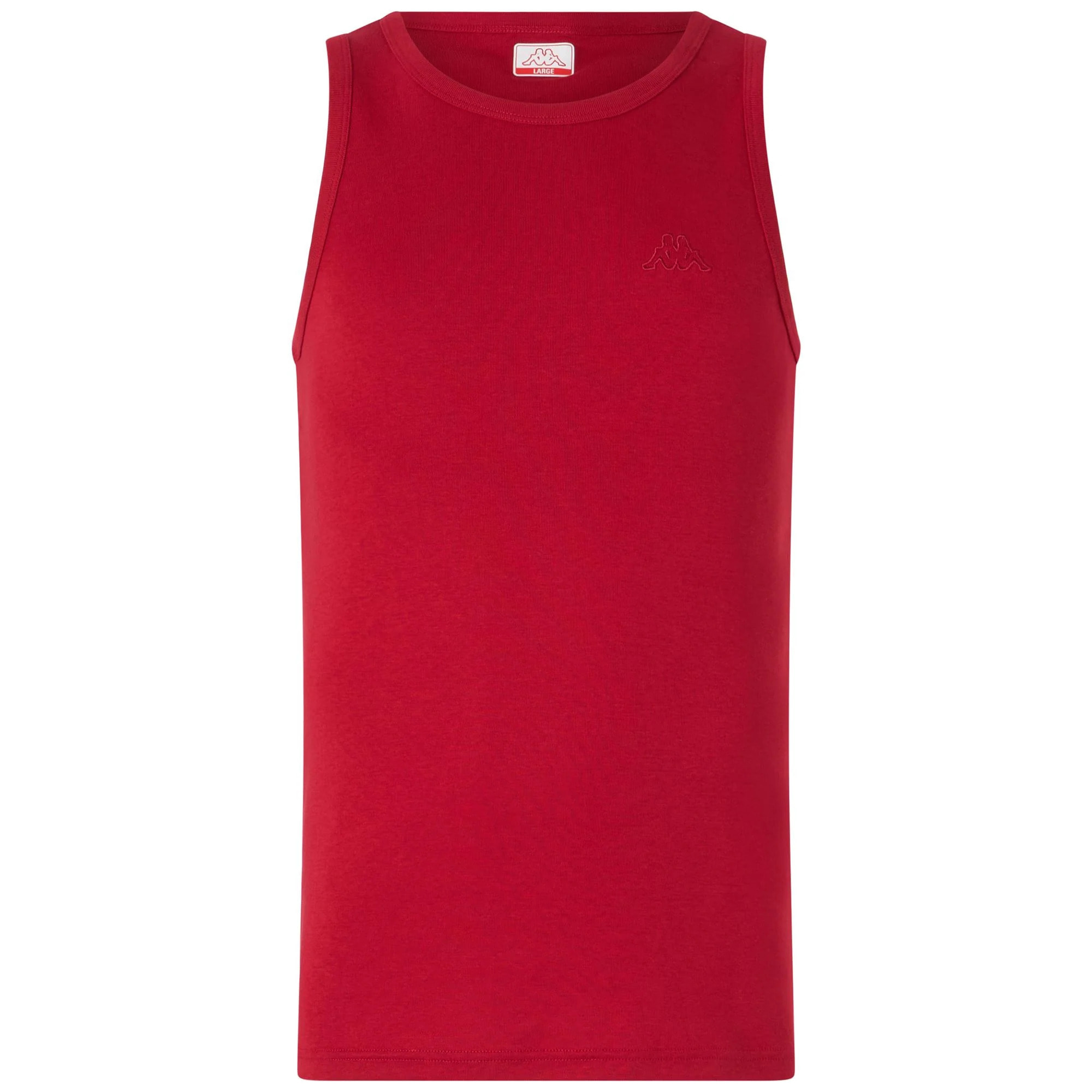 T-Shirts & Top Kappa Uomo Logo Korpo Carsenac Skin Rosso