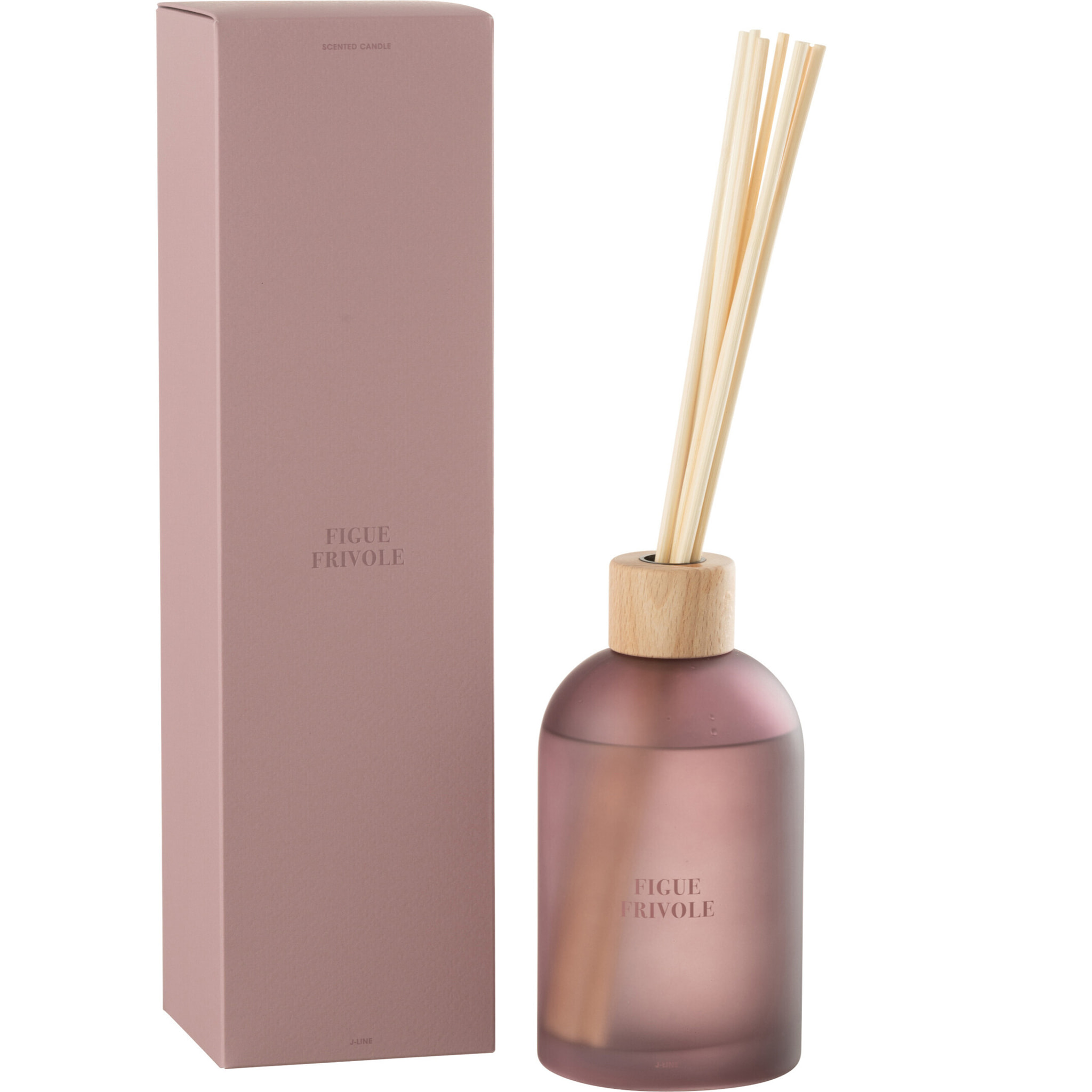 J-Line Bâtonnets parfumés Accords Essentiels - Figue Frivole - mauve - 550ml