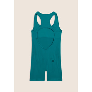 Tuta Jumpsuit Seamless Short con cut-out sulla schiena
