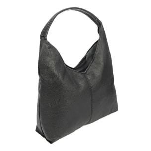 Bagni borsa a spalla donna. Pelle autentica Dollaro.