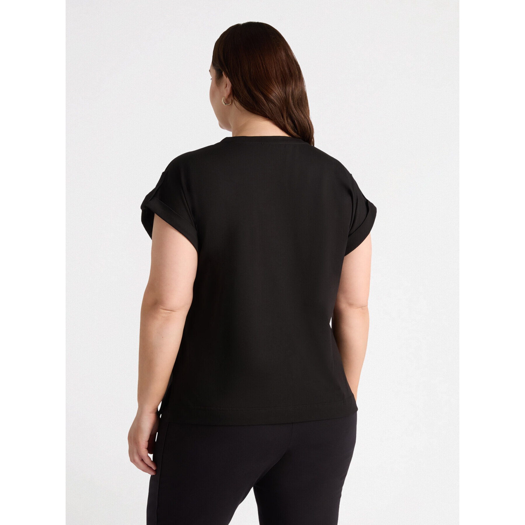 Fiorella Rubino - Camiseta con inscripción - Negro