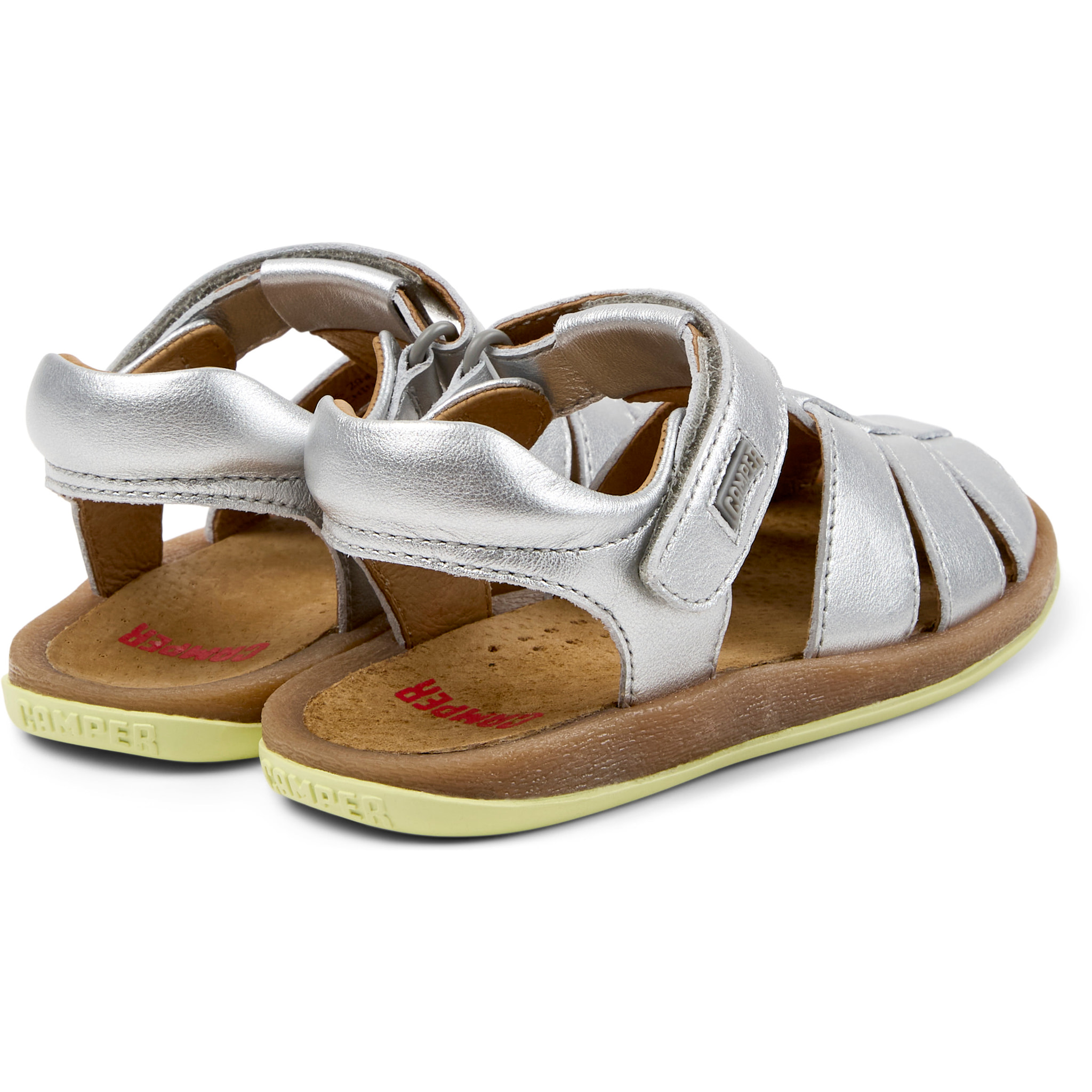 Sandalias - CAMPER Bicho - Gris - Cuero liso