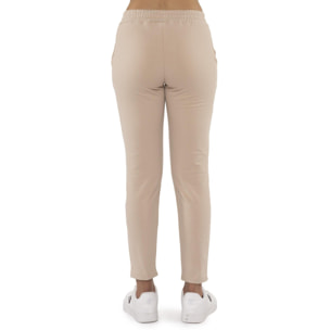 Pantaloni sportivi con riga davanti invernali da donna "Never Without"