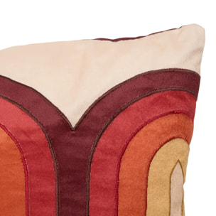 Coussin Night Crush carré 45x45cm jaune