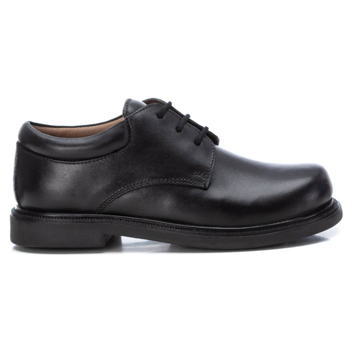 Zapato colegial de piel negro