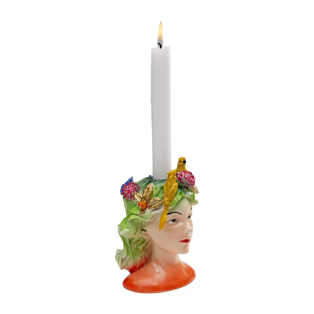 Chandelier femme perroquets Kare Design
