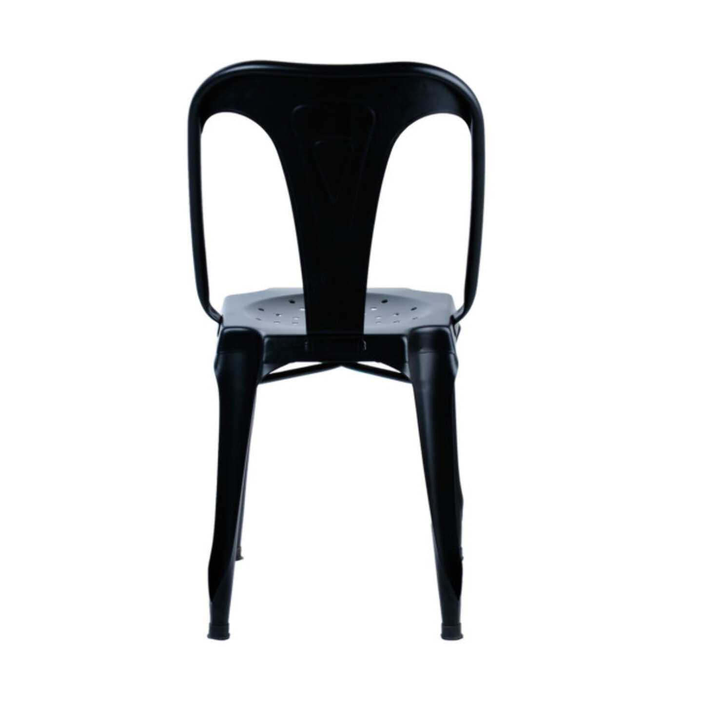 Chaise vintage en métal style industriel - STEAL