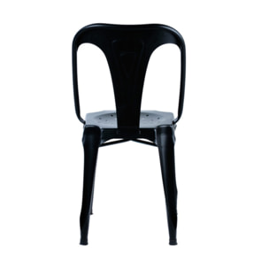 Chaise vintage en métal style industriel - STEAL