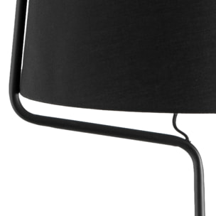 BERNI Lampadaire noir