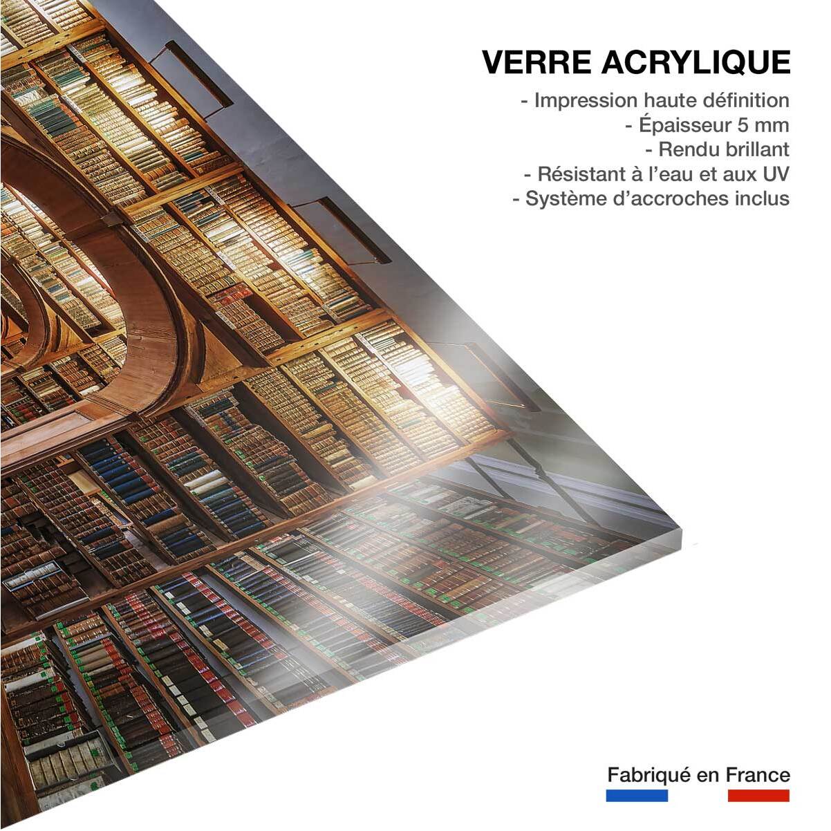 Tableau librairie des sciences Tableau plexiglas