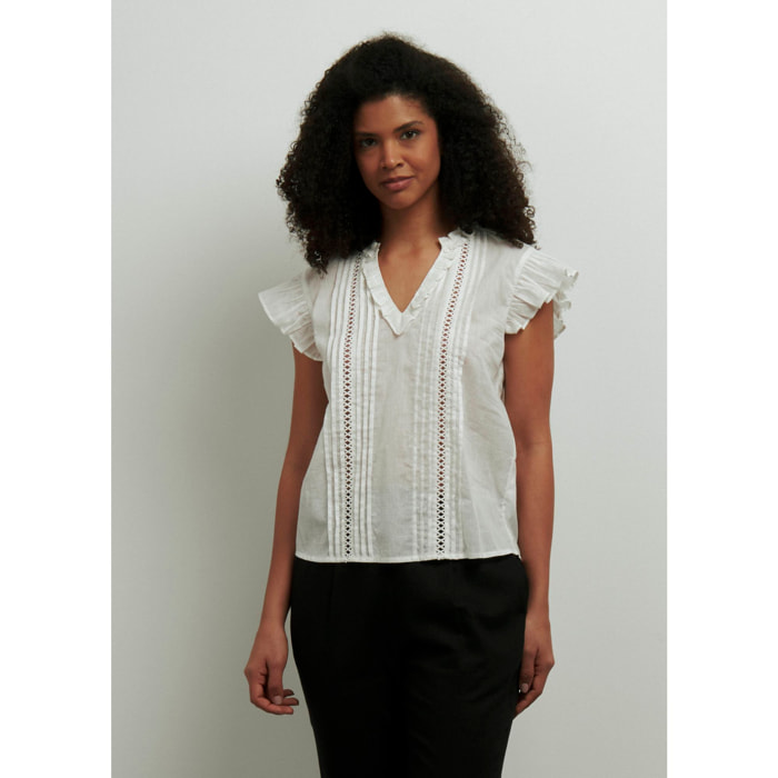 BLUSA BIANCO CONBIPEL