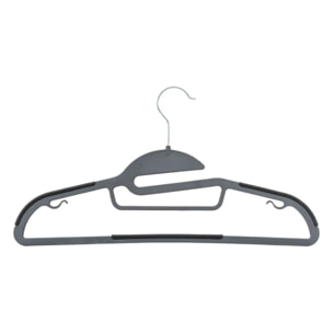 Cintres plastiques bi-matière x8
