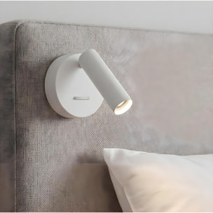 LEDS C4 Luz de lectura Stylus Switch LED 4.5 Blanco cálido - 3000K ON-OFF Blanco 276lm