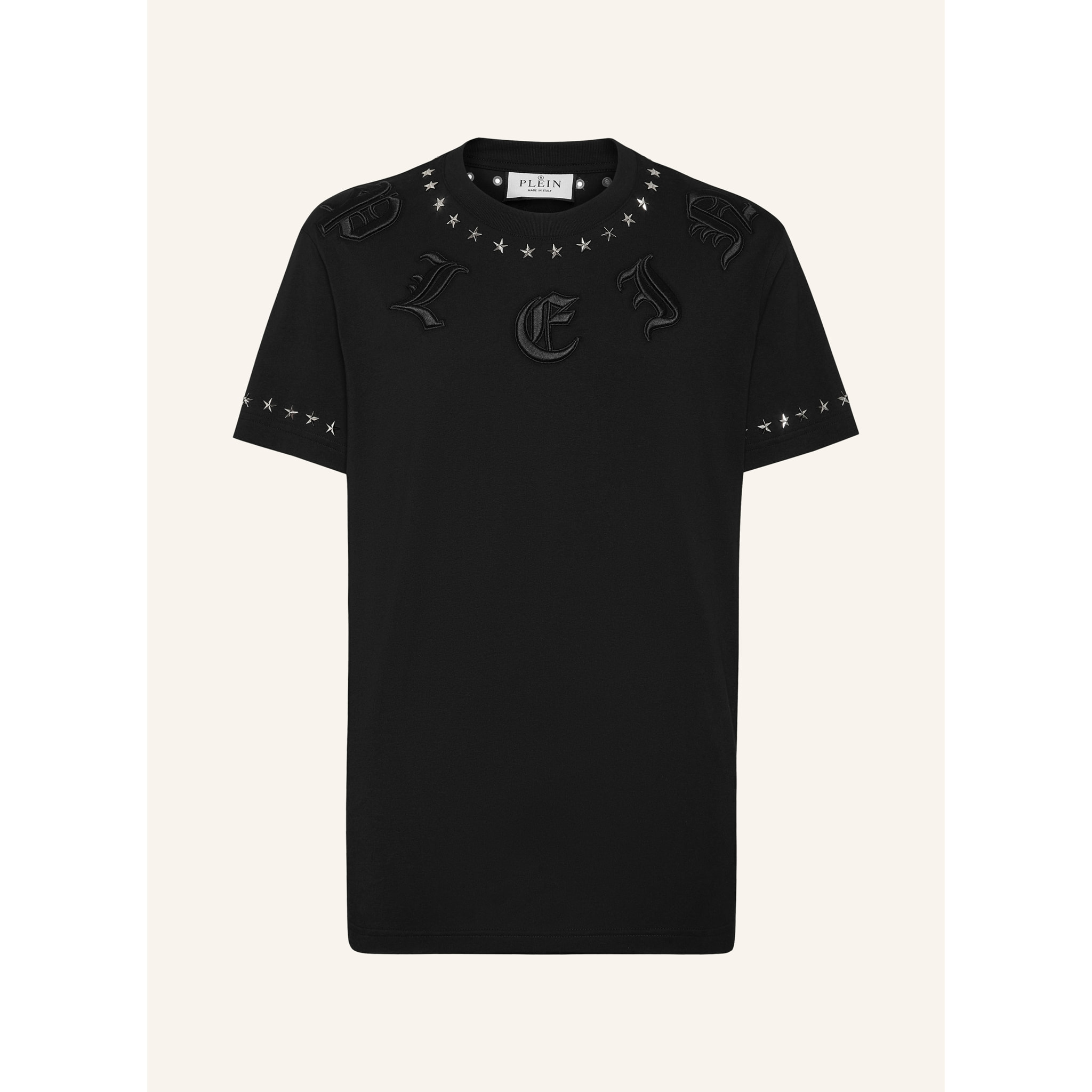 PHILIPP PLEIN T-Shirt Round Neck GOTHIC PLEIN