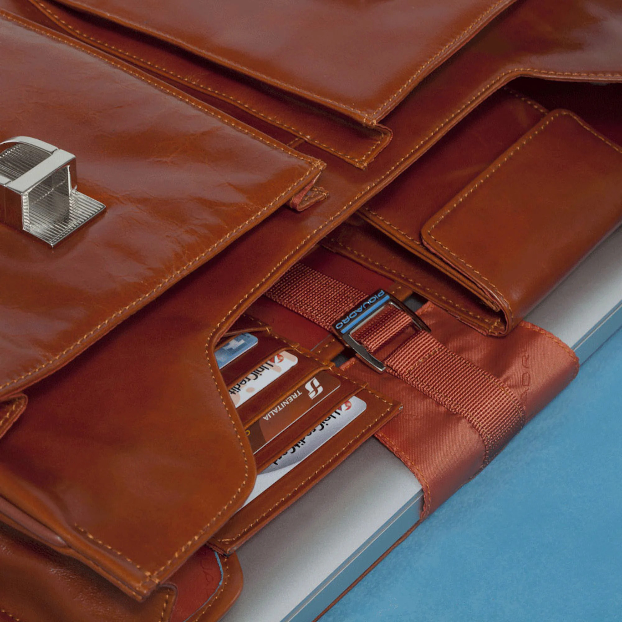 Piquadro Cartella da lavoro porta pc 15,6 personalizzabile