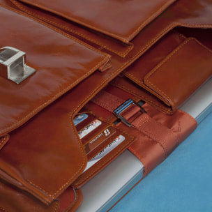 Piquadro Cartella da lavoro porta pc 15,6 personalizzabile