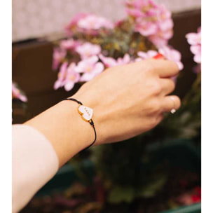Pulsera charm "Yaya, te quiero" corazón