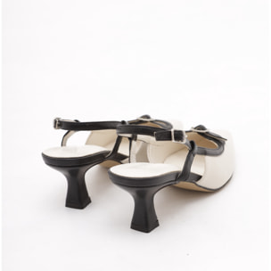 SLINGBACK BASSA CHOCOLA' PANNA