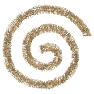 Guirlande holographique brins fins 5cmx2m 4 plis or