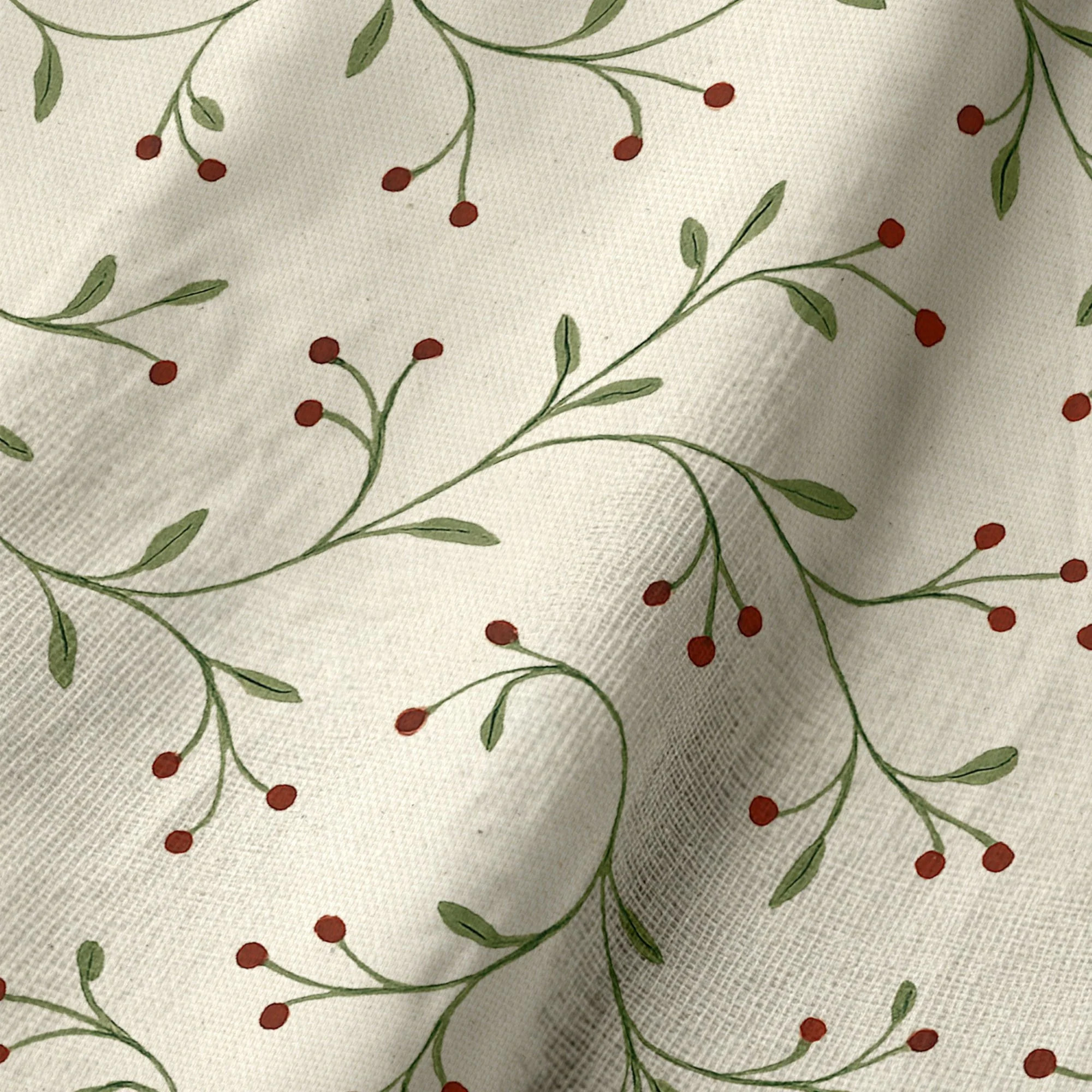 Lot de 2 sets de table anti-taches Christmas Wish 2 Centré