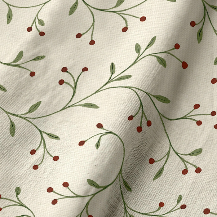 Lot de 2 sets de table anti-taches Christmas Wish 2 Centré