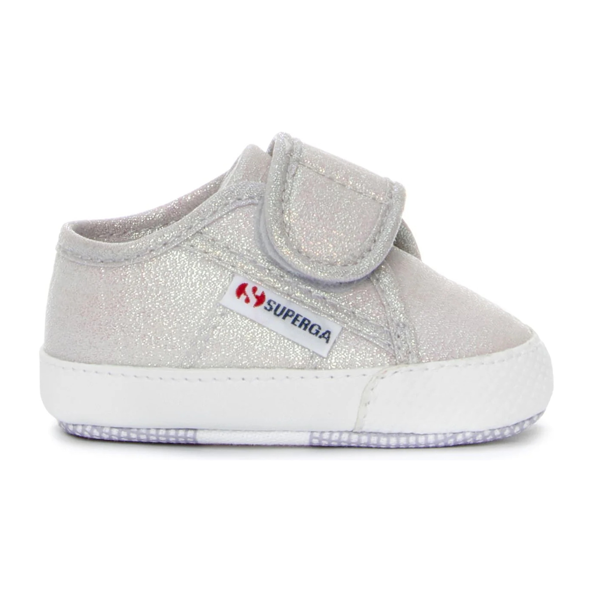 Sneakers Superga Bambina Argento 4006 BABY STRAP LAME