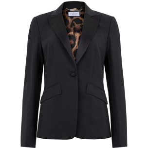 PHILIPP PLEIN Single Breasted Fit Blazer Skull