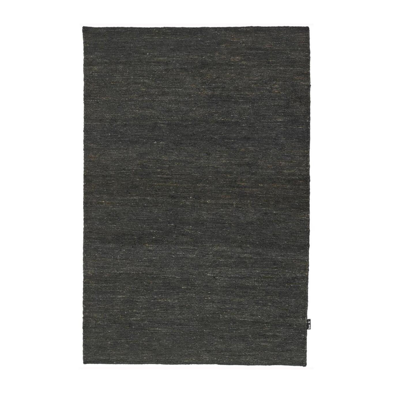 Tapis kilim fait main en chanvre motif uni BOMU