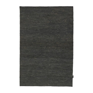 Tapis kilim fait main en chanvre motif uni BOMU