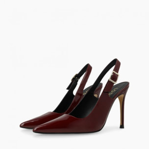 ZAPATOS DE SALÓN BURDEOS ZETESI