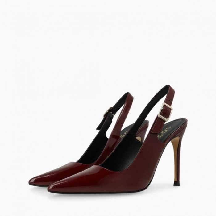 ZAPATOS DE SALÓN BURDEOS ZETESI