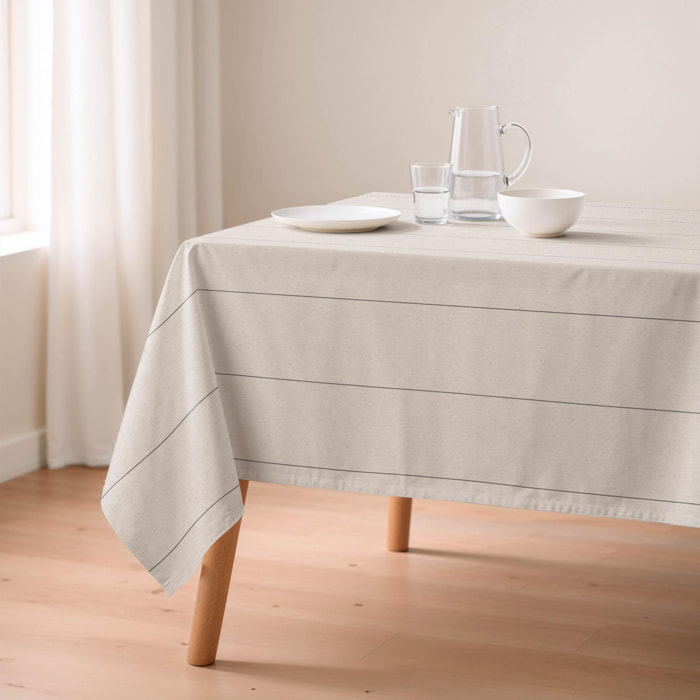 Nappe anti-taches LLEVANT NATURAL - en 100 % coton