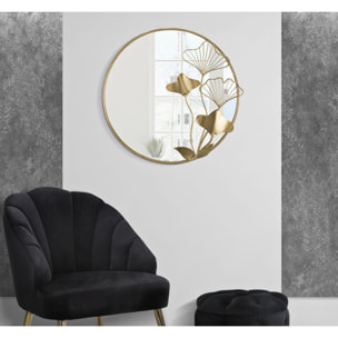 SPECCHIO WITH FLOWER CM 75X3,5X72