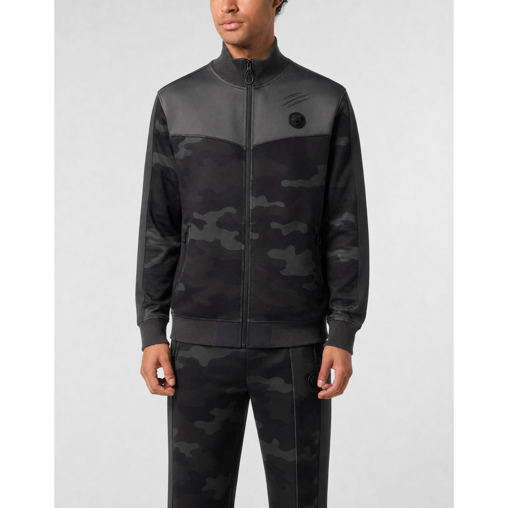 PLEIN SPORT Chaqueta de chándal CAMOUFLAGE