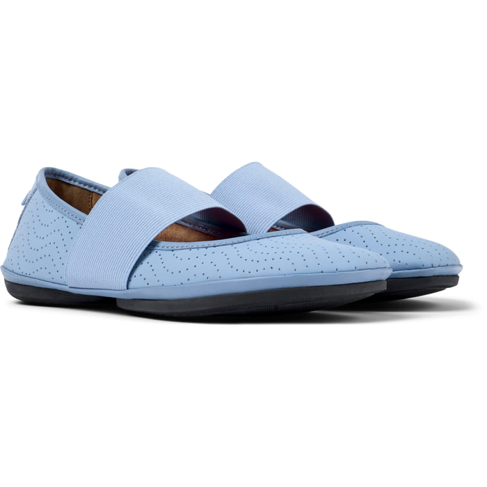 Bailarinas - CAMPER Right Nina - Azul - Cuero liso
