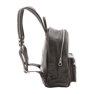 Zaino  unisex In Vera pelle Made in Italy 23x29x13 cm