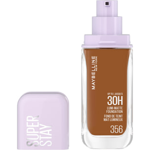 Maybelline New York Superstay 30H Lumi-Matte Fond de Teint 356