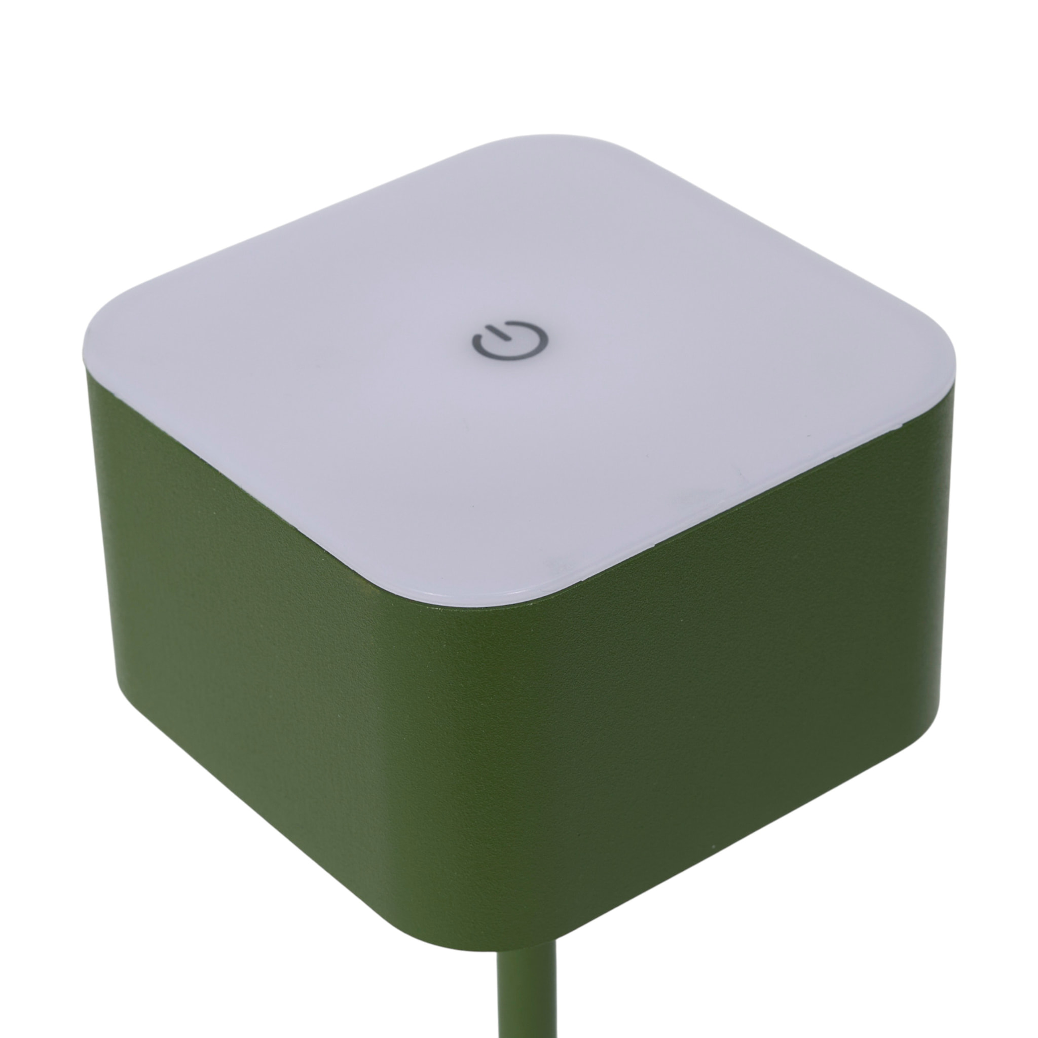 Lampe - HOME DECO FACTORY - Tactile - Rechargeable - Verte