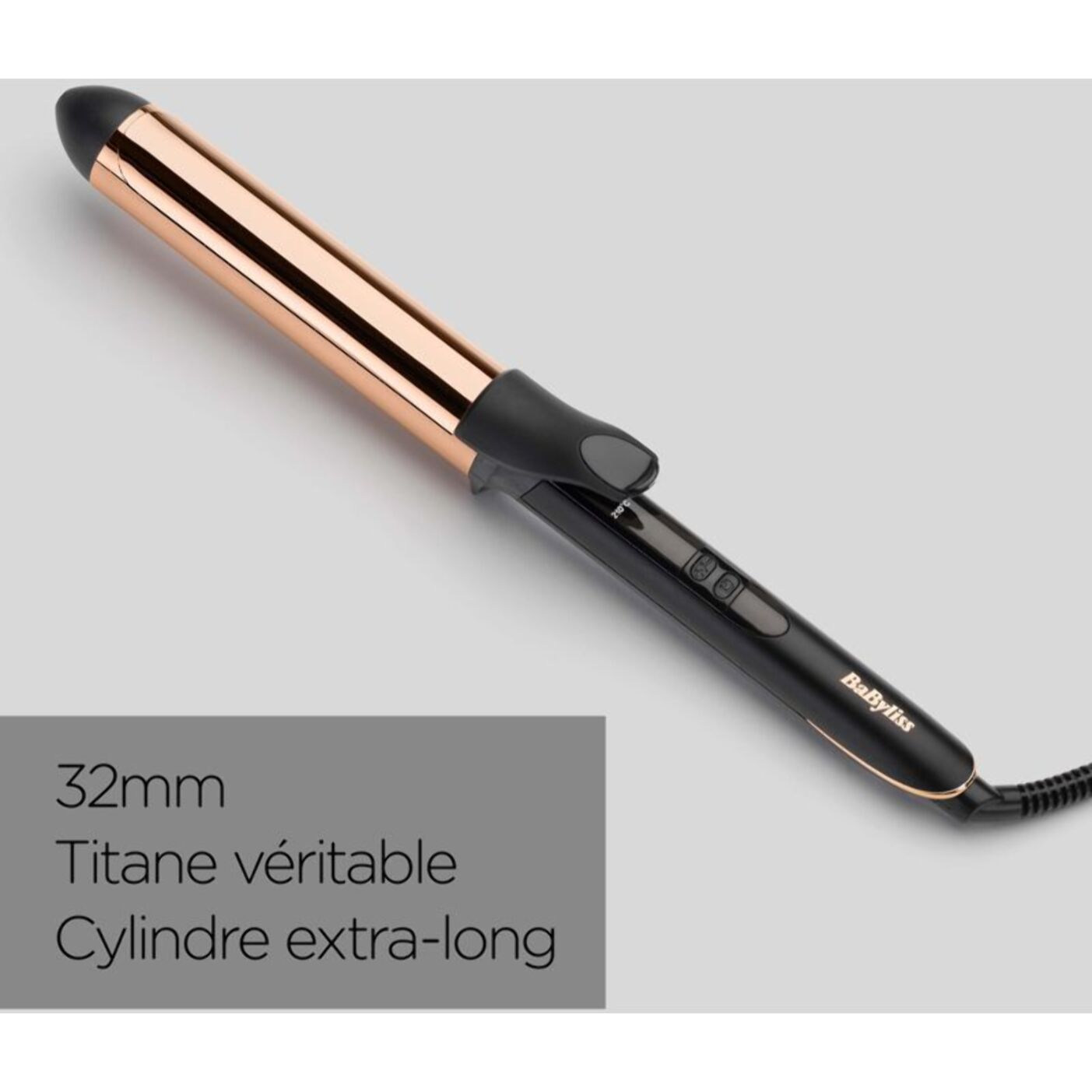 Fer à boucler BABYLISS C459E Salon Brilliance Curls