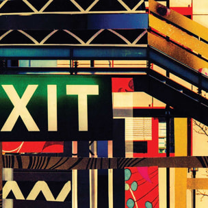 Affiche photographie exit art de rue Affiche seule