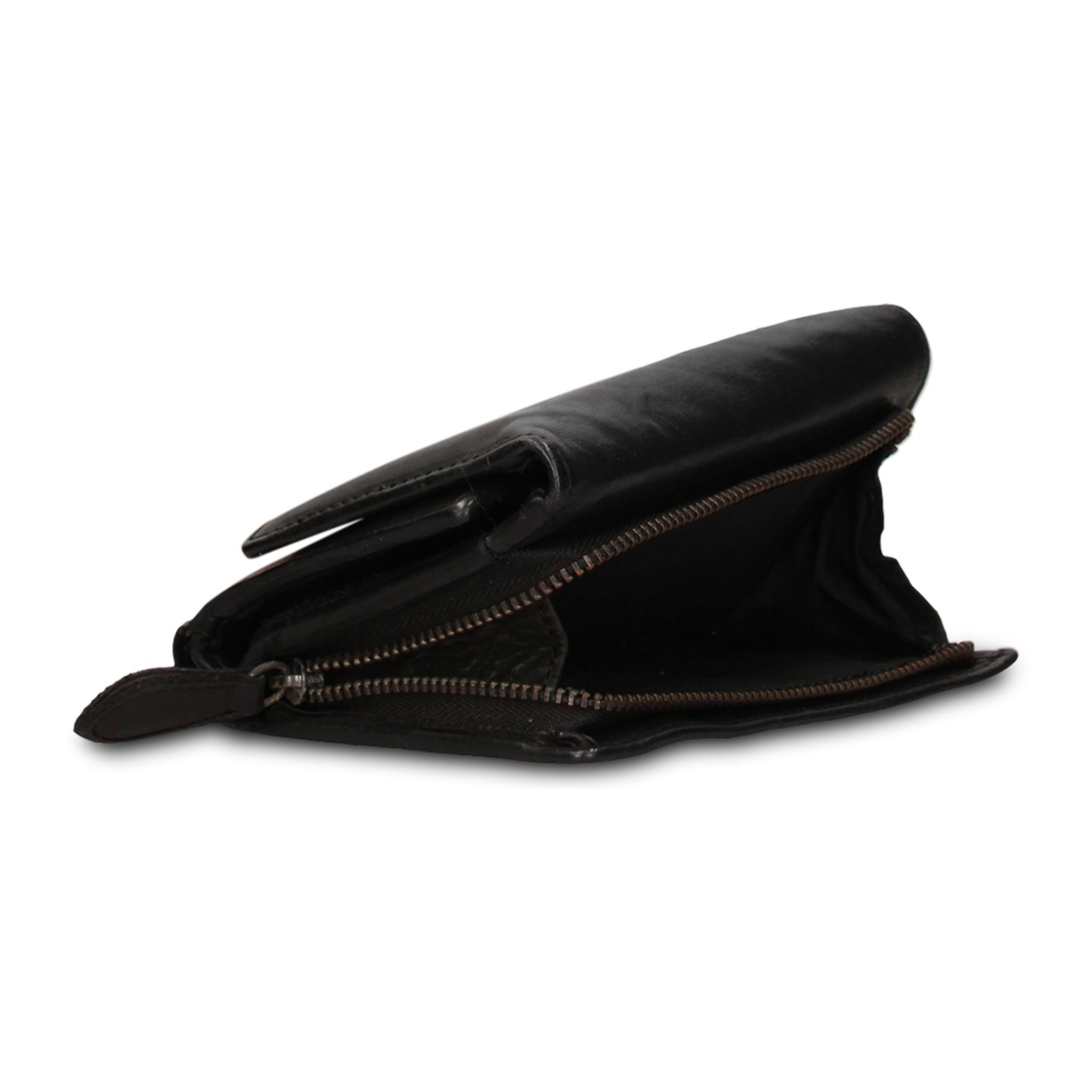 Portafoglio uomo in vera pelle - Modello Boreal - Casual - 14.0 x 9.0 x 4.5 cm