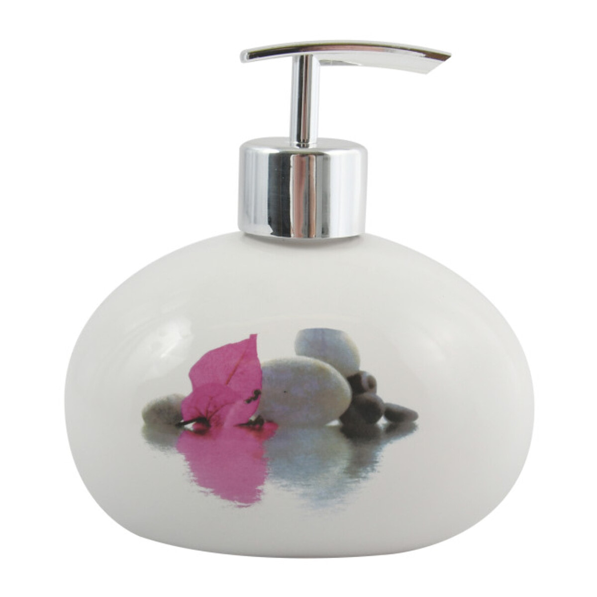 Ensemble 3 accessoires de salle de bain Céramique JAVA BORNEO Blanc MSV