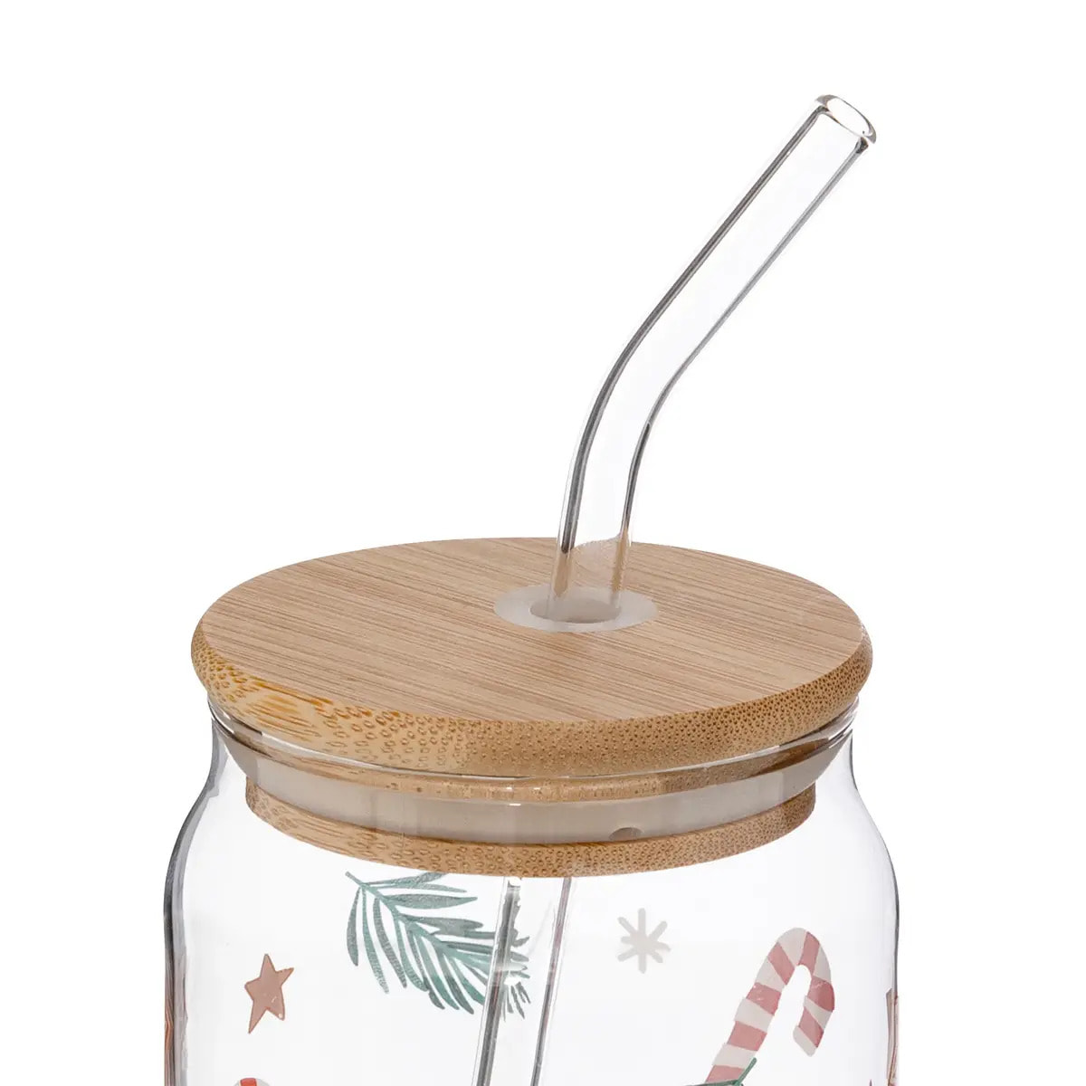 Gobelet verre avec paille 48 cl