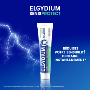Elgydium - Lot Dentifrice Quotidien Sensiprotect 2x75 ml