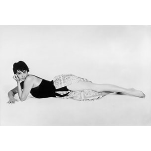 Tableau connu - Sophia Loren La péniche du bonheur Tableau alu Dibond