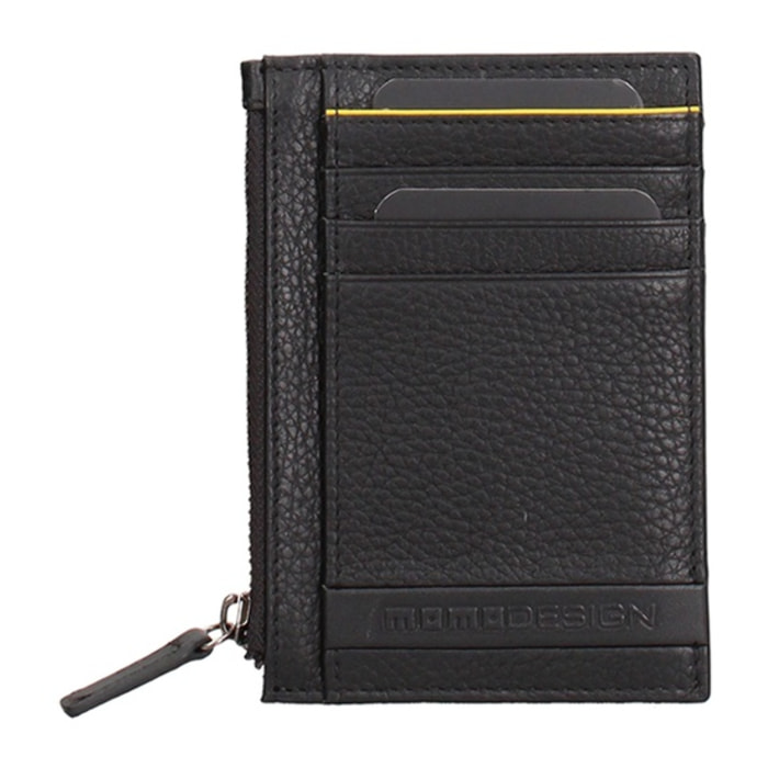 Portafoglio uomo in vera pelle - Modello Arx - Casual - 8.0 x 12.5 x 1.0 cm