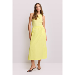 Kocca - Abito in stile minimal Donna, Tinta unita, Girocollo