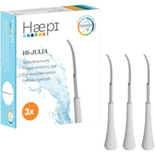Tête HAEPI de détartrage pour brosse à dents Hi-Jul