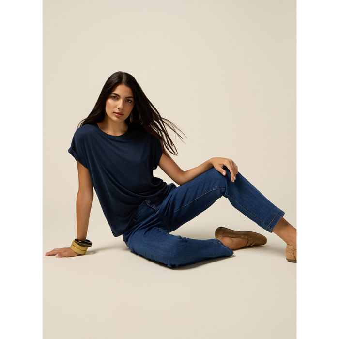 Oltre - Jeans chinos - Blu