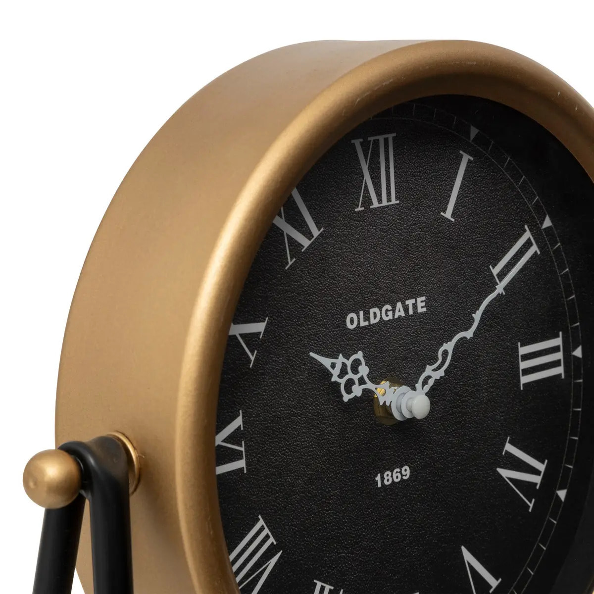Horloge à poser "Luca" noir 26x26cm